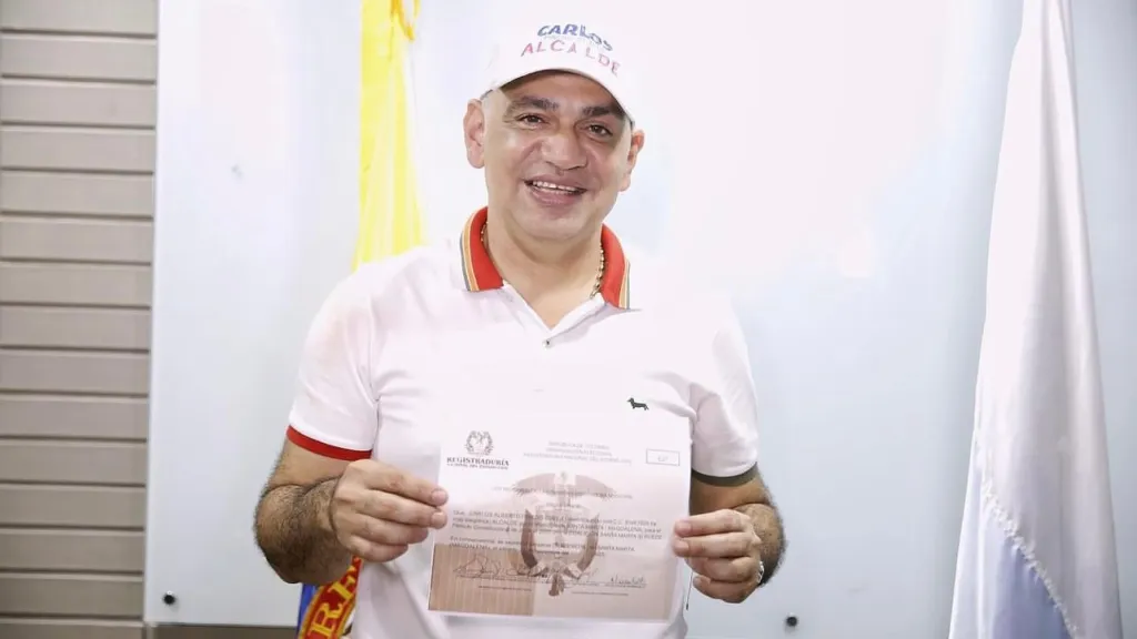 Carlos Pinedo, nuevo alcalde de Santa Marta