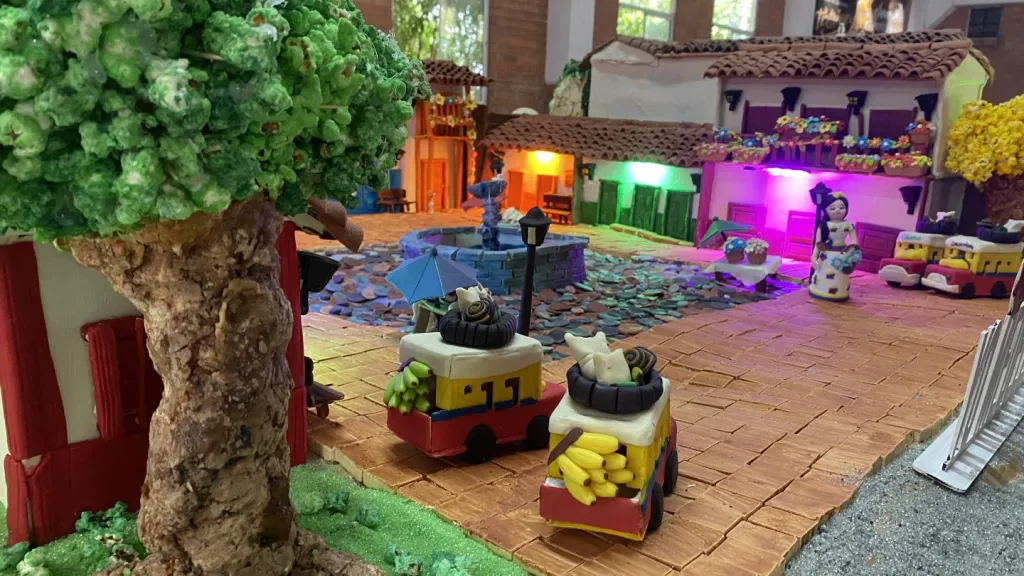 Pesebre de dulce en Floridablanca, Santander | Tradiciones de Navidad