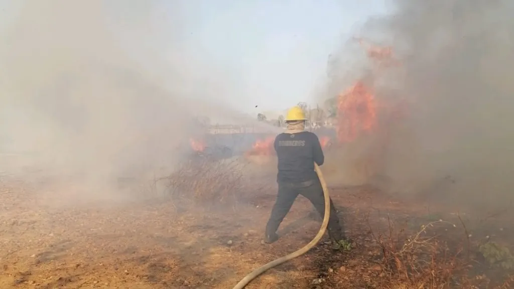 Incendio Casanare: 250 hectáreas fueron consumidas en Paz de Ariporo