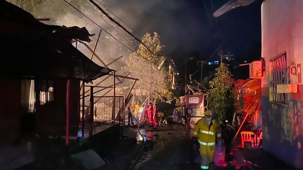 Incendio en Barrancabermeja: heridos y desaparecidos luego de explosión