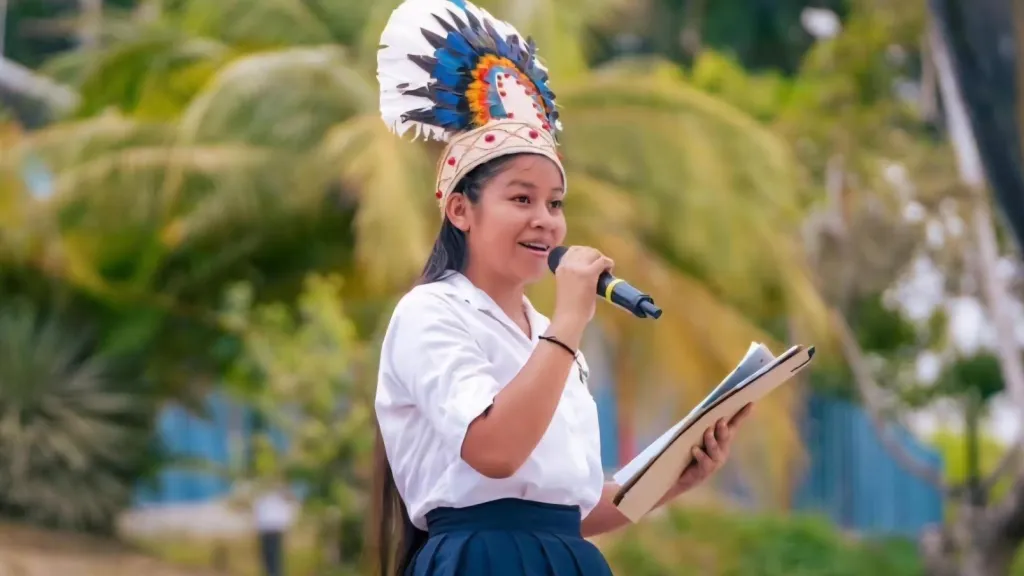 Jhojanys León la joven Tikuna que llevó el Amazonas hasta la NASA