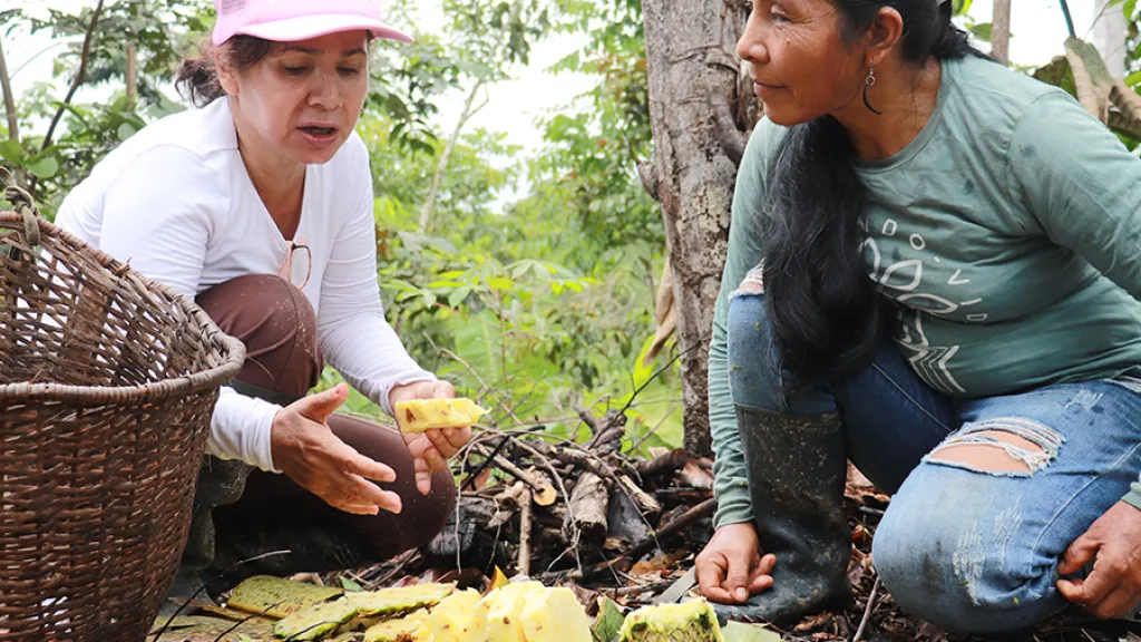 Mujeres campesinas e indígenas se unen en el Amazonas