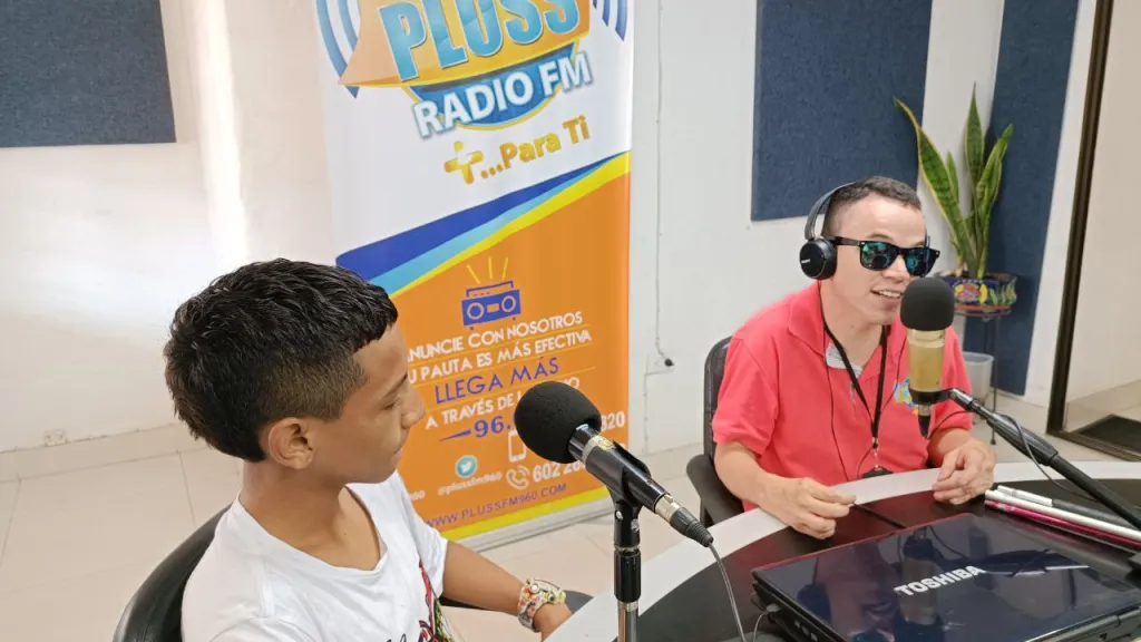 Luis Carlos Trujillo, historia de un locutor invidente