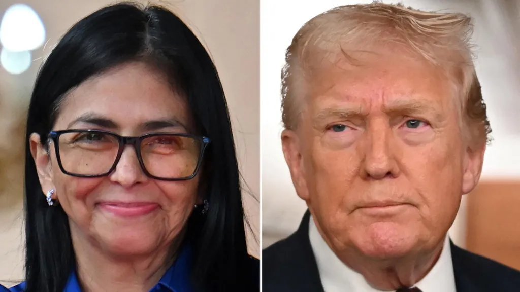 Llamada entre Trump y Delcy Rodríguez 