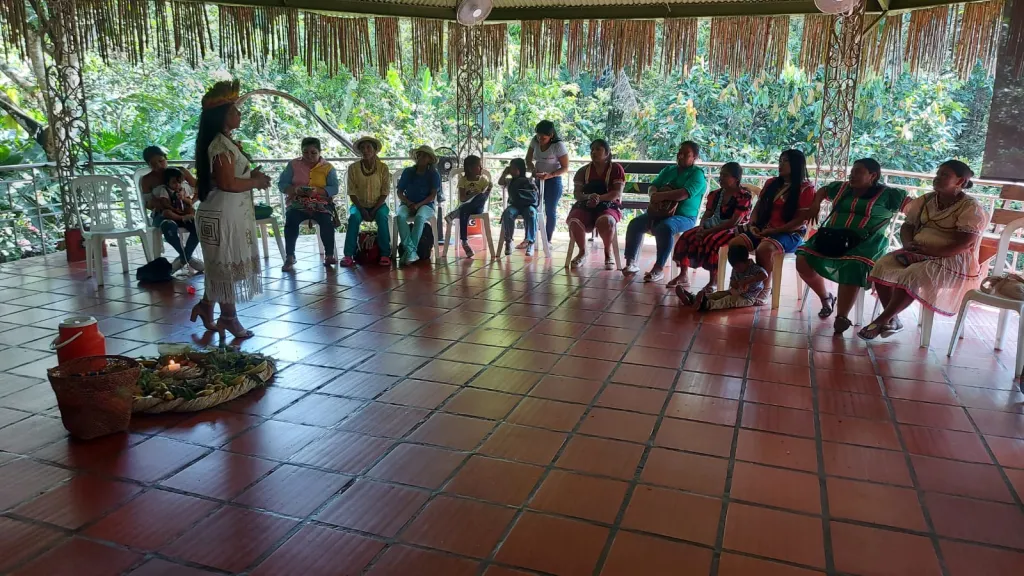 Mujeres indígenas víctimas del conflicto armado