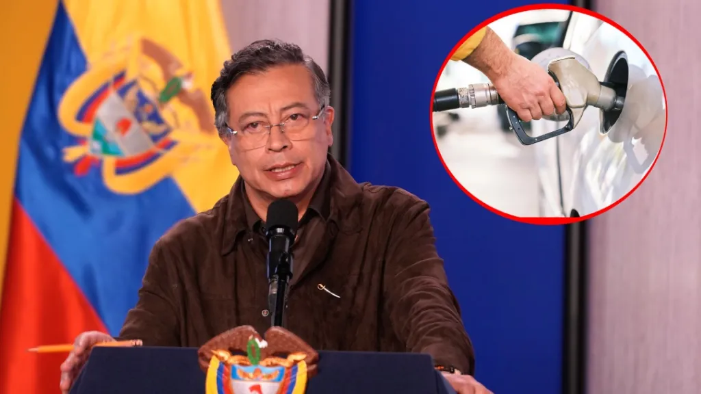 Petro anuncia que bajará precio de la gasolina