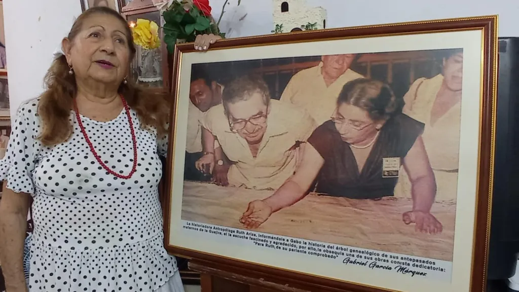 Ruth Ariza: pedagoga prima de Gabo en Valledupar
