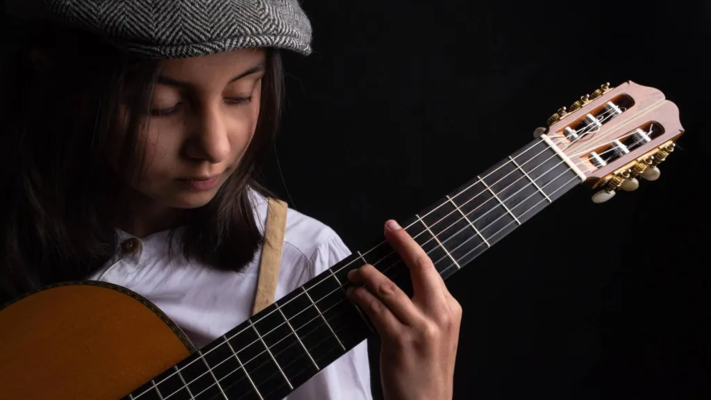 Sarita Saboya, colombiana becada en International Guitar Foundation & Festivals