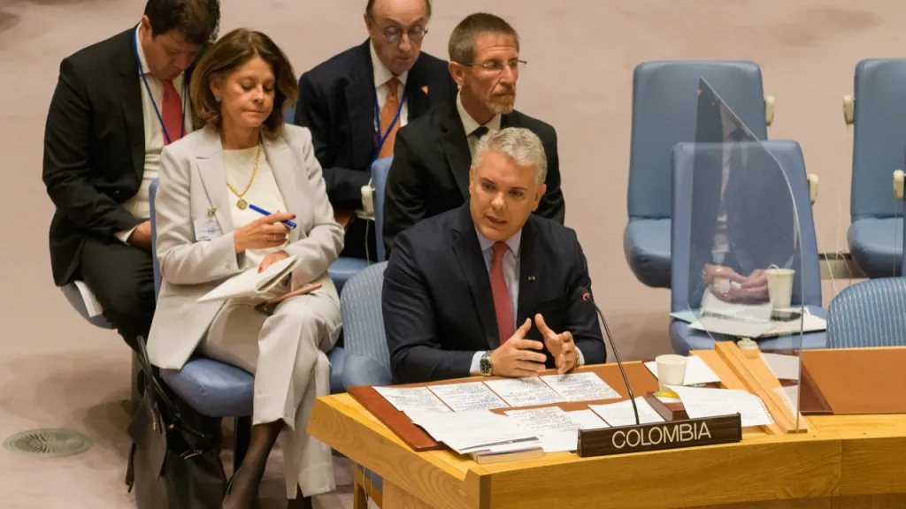 Duque habla ente Consejo de Seguridad de la ONU