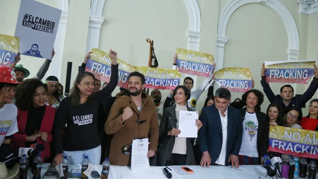 Proyecto de ley para prohibir el fracking en Colombia radicado en el Congreso