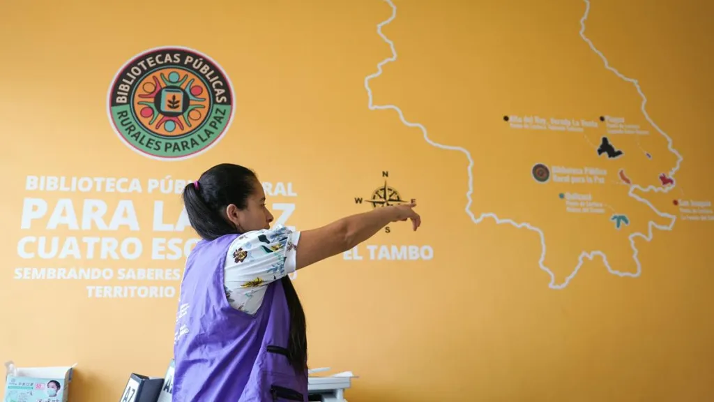 Biblioteca Rural de Paz de Cuatro Esquinas, El Tambo, Cauca | Onda Pacífica 