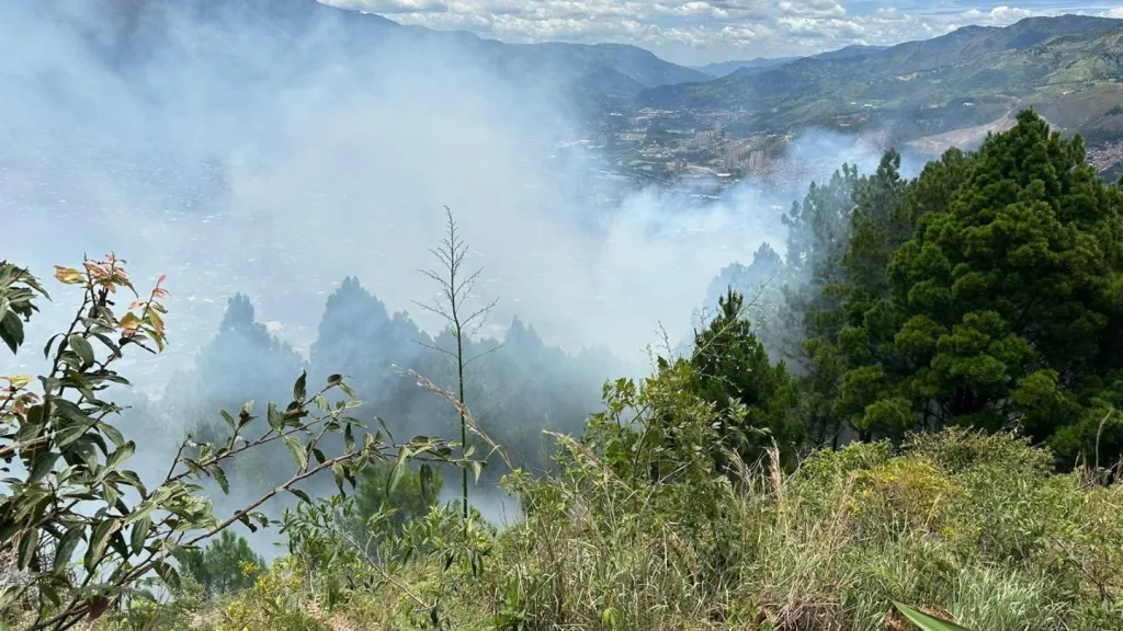 Incendio en El Picacho, de Medellín 2023: qué pasó y hectáreas consumidas