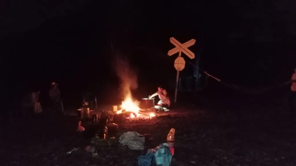 Bloqueos en La Guajira: en la Línea férrea