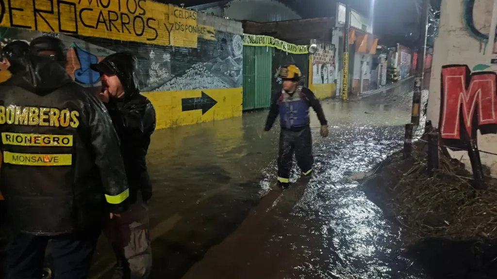 Más de 40 familias afectadas por lluvias en Rionegro, Antioquia