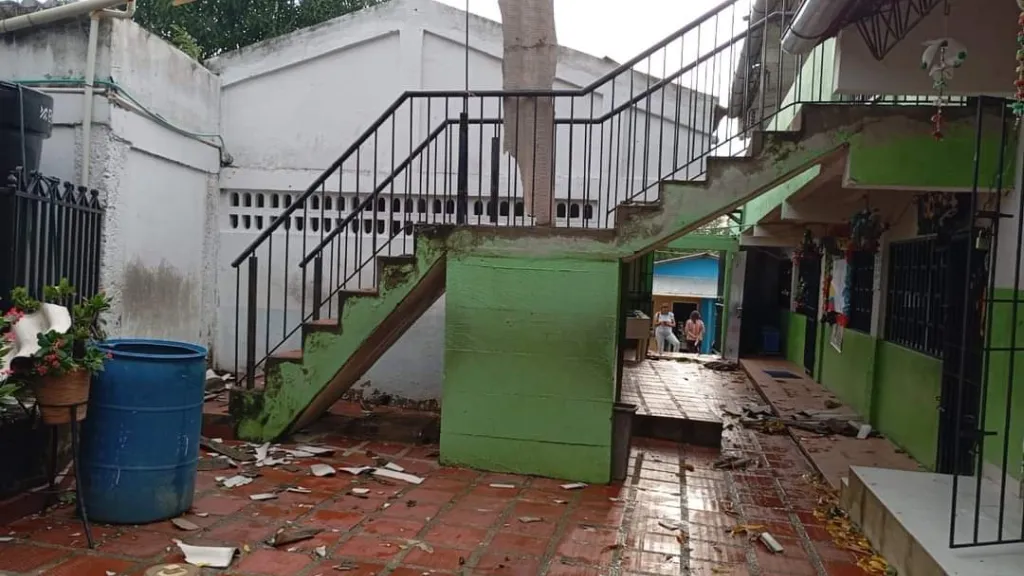 San Jacinto, Bolívar: 200 casas destechadas por vientos 
