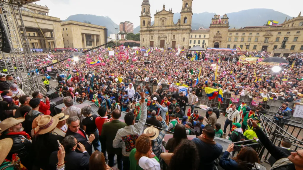 RTVC lideró audiencia digital en marchas del 18 de marzo Colombia 2025