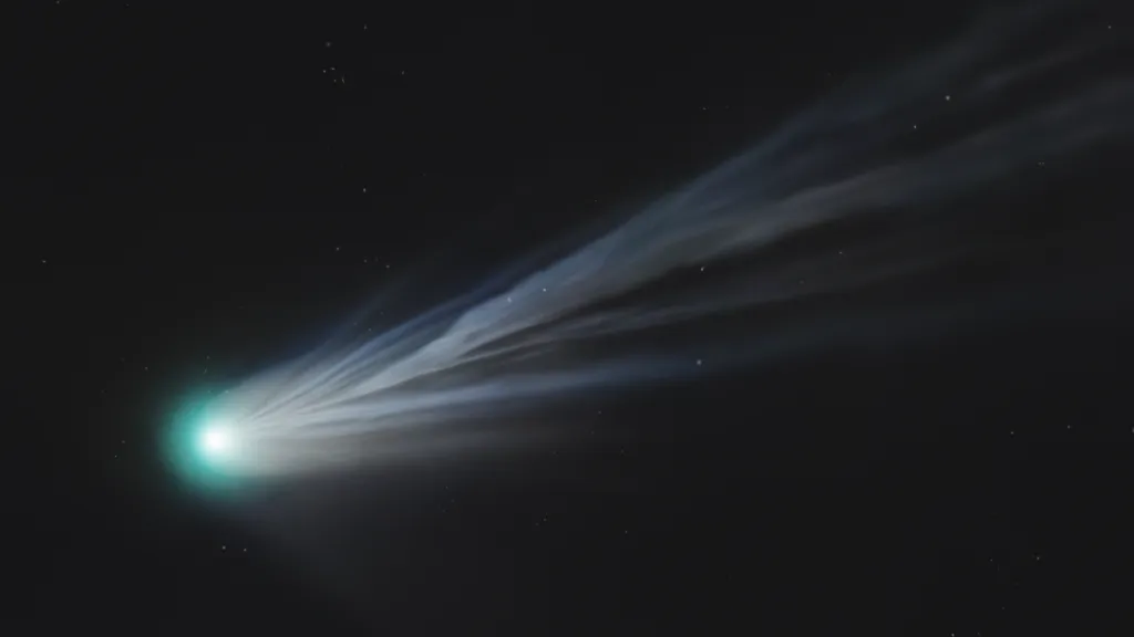 ‘cometa diablo’ (Pons-Brooks) al atardecer