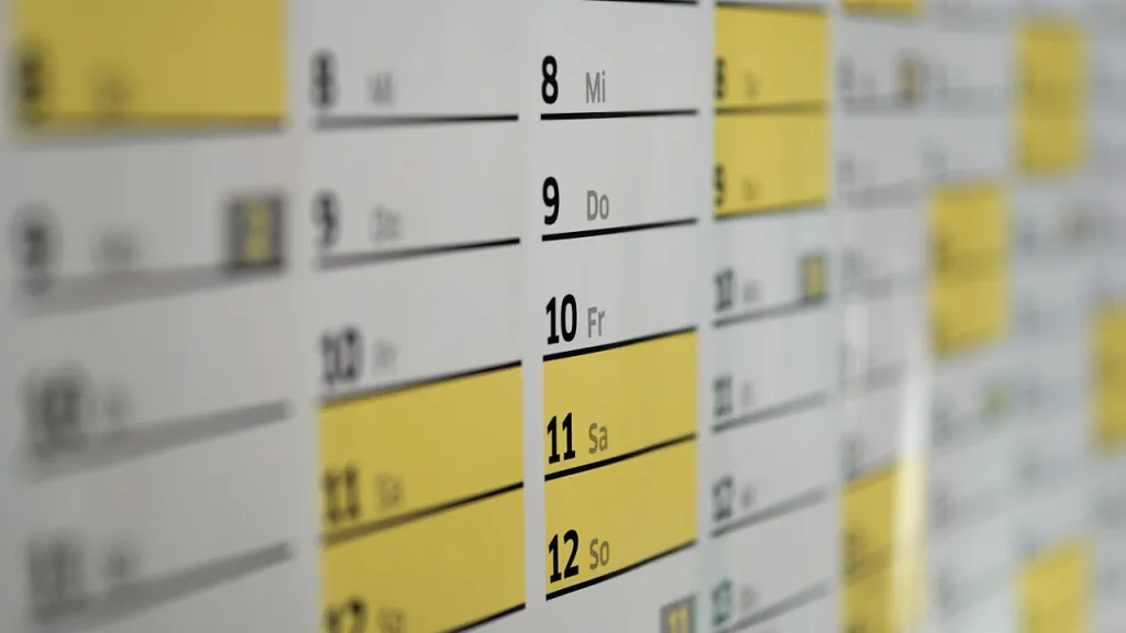 Calendario de festivos junio 2024