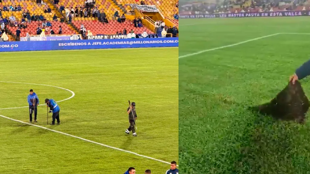 Millonarios vs. Once Caldas fue cancelado por el mal estado de la cancha de El Campín