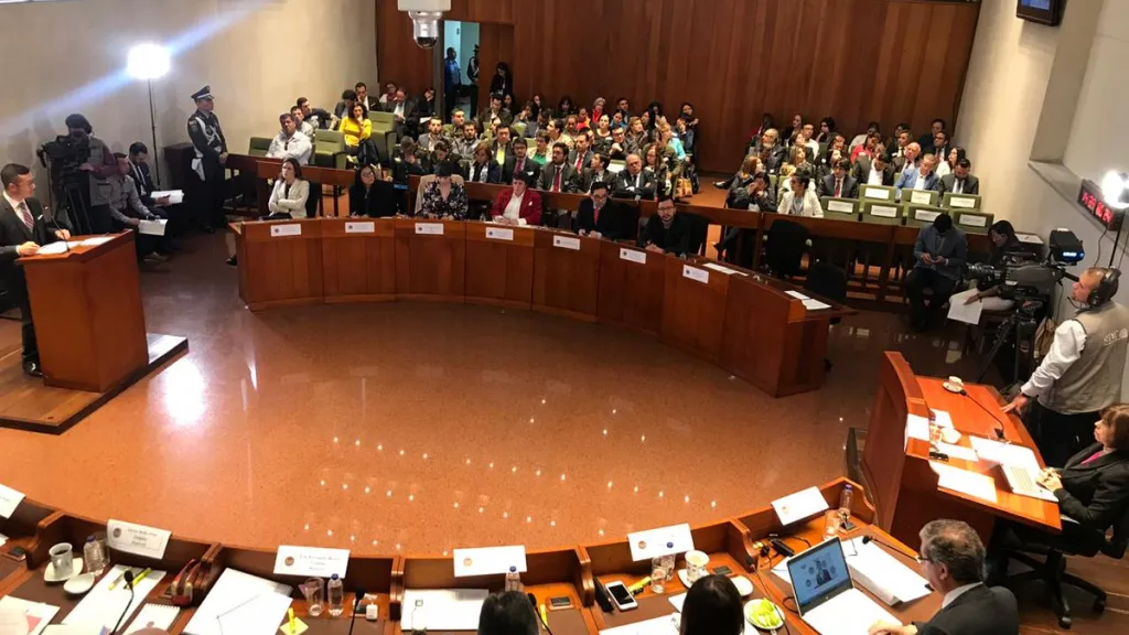Corte Constitucional realiza audiencia pública sobre reforma tributaria y regalías