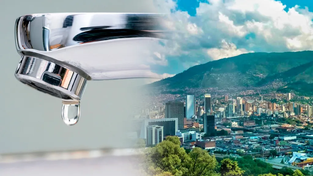 Cortes de agua en Medellín este 29 de septiembre por medidas de ahorro de EPM.