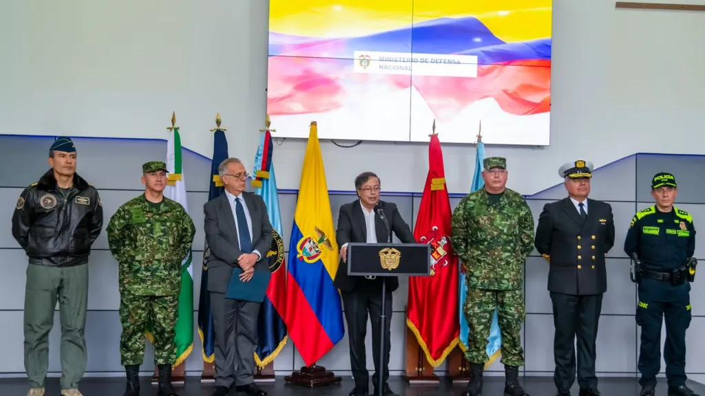 Nueva cúpula militar del Gobierno Petro