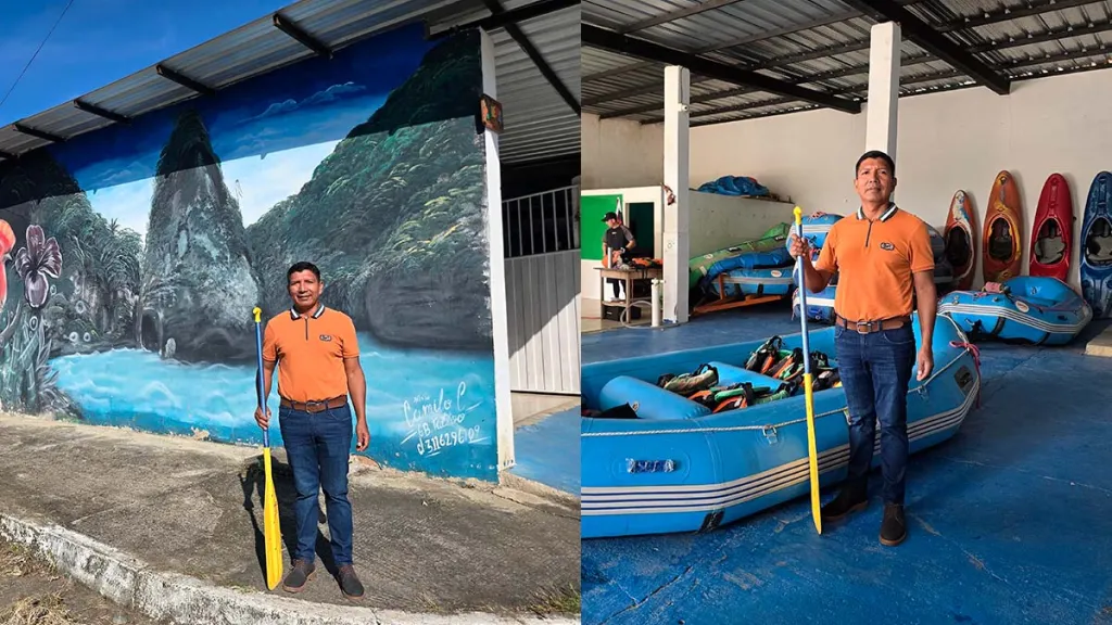 Un líder indígena proyecta su emprendimiento del campo al turismo