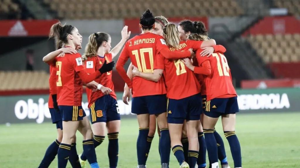 Selección española femenina.