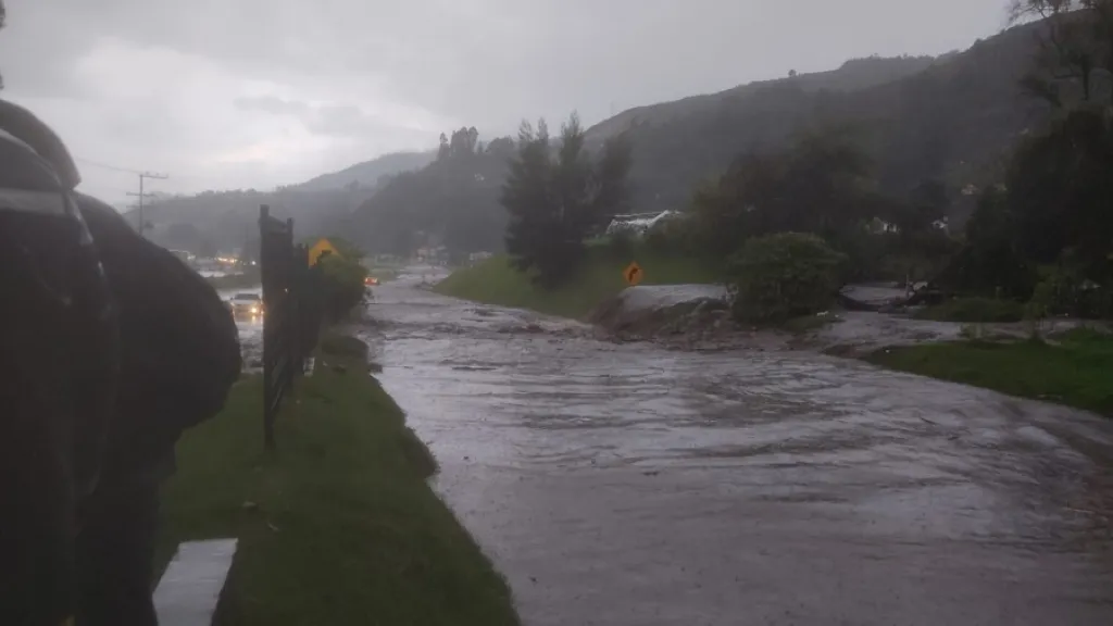 Temporada de lluvias: 90 municipios en Cundinamarca con alerta de deslizamiento
