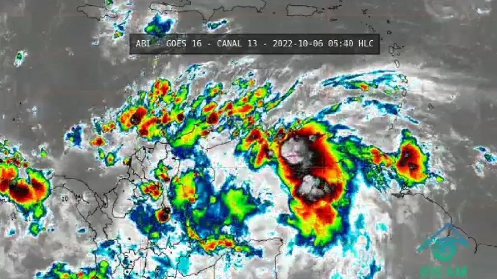 Alerta de advertencia por huracán en San Andrés | Ideam 