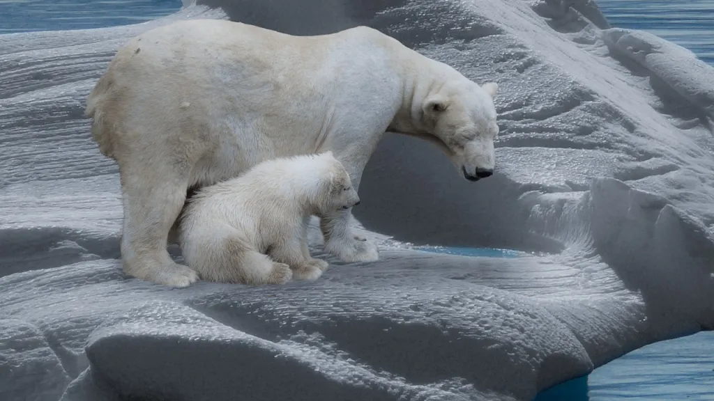 ¿Cómo afecta el cambio climático a los osos polares?
