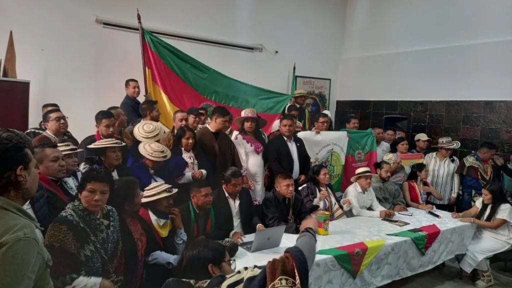 Comunidades indígenas en el sur del país