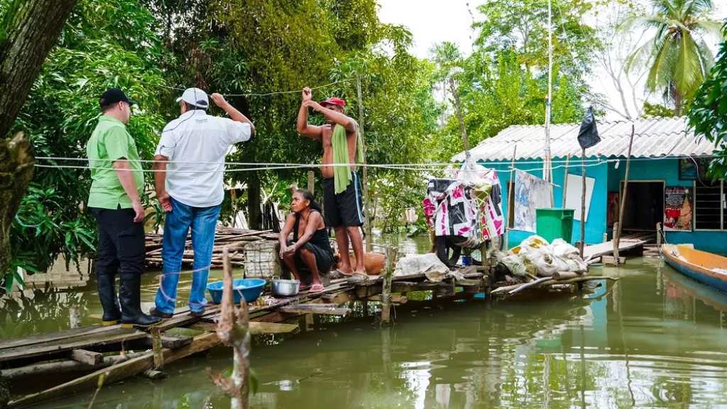 La Mojana en Sucre: alerta por falta de alimentos para las familias