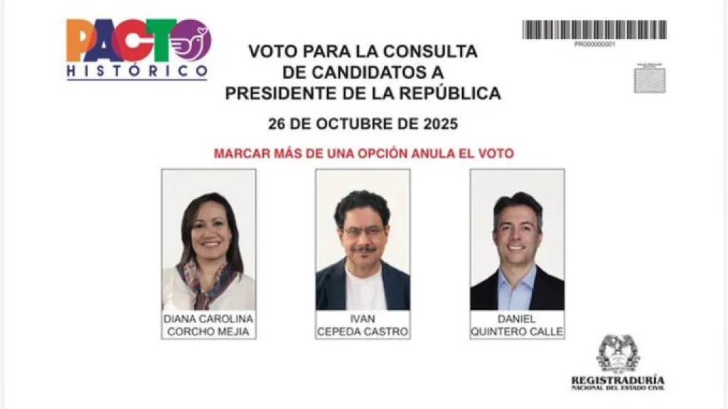 Registraduría niega reimpresión de tarjetones para consulta presidencial