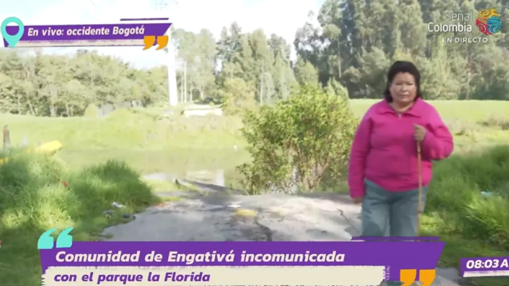  Residentes de la localidad de Engativá incomunicados por retiró de puente vehicular