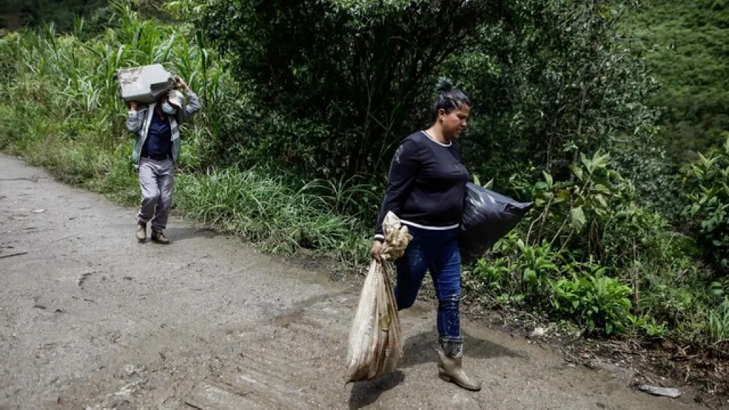 500.000 pesos de subsidio para damnificados por avalancha en Vía al Llano