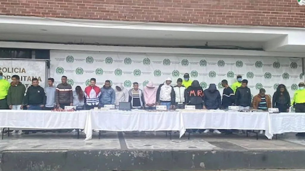 El Tren de Aragua: capturan 19 miembros en Bogotá