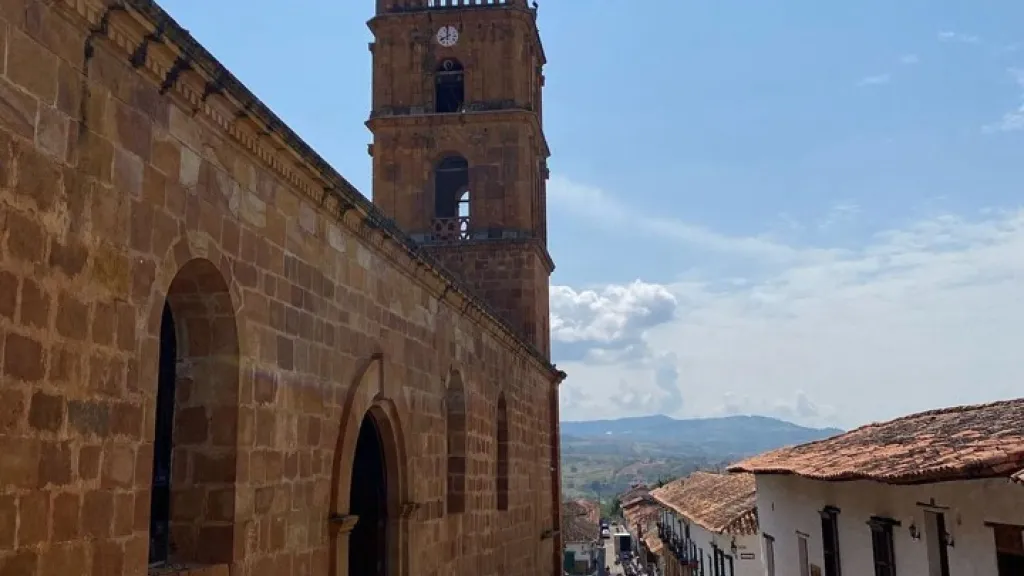 Leyenda de la iglesia de Barichara, Santander