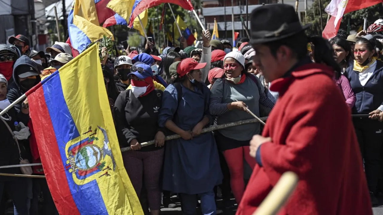 Protestas en Ecuador 