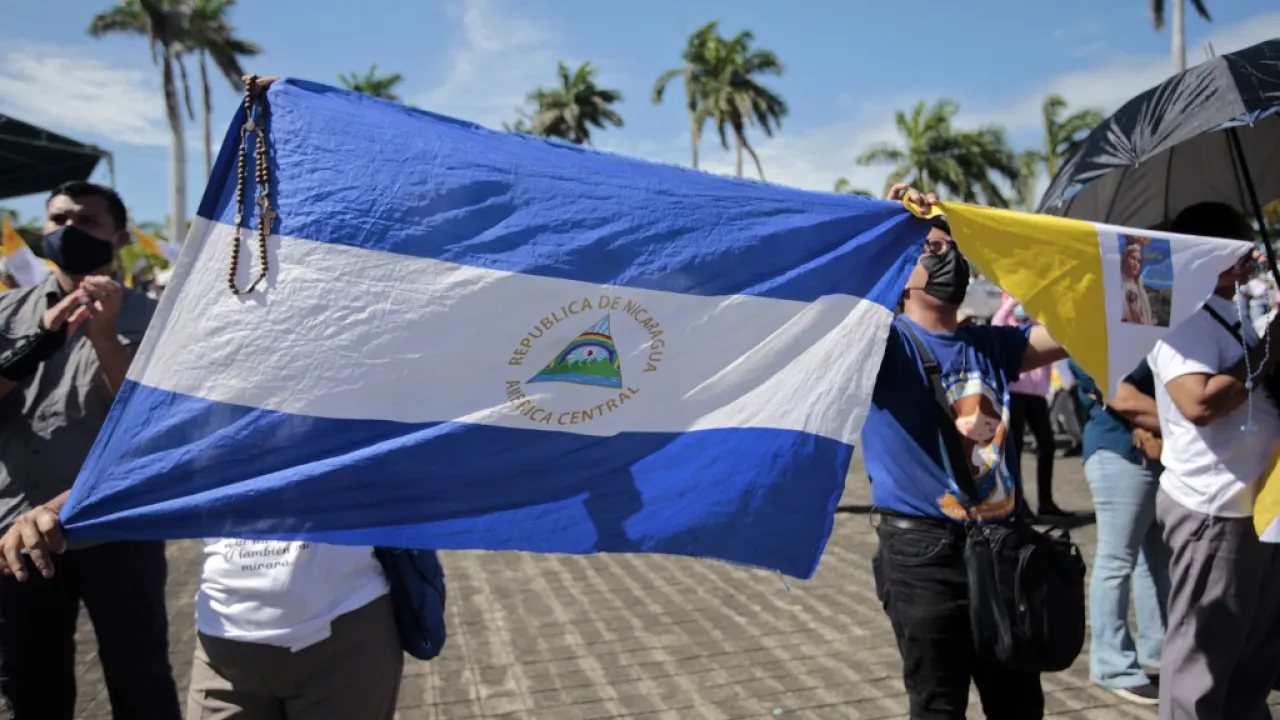 Represión en Nicaragua