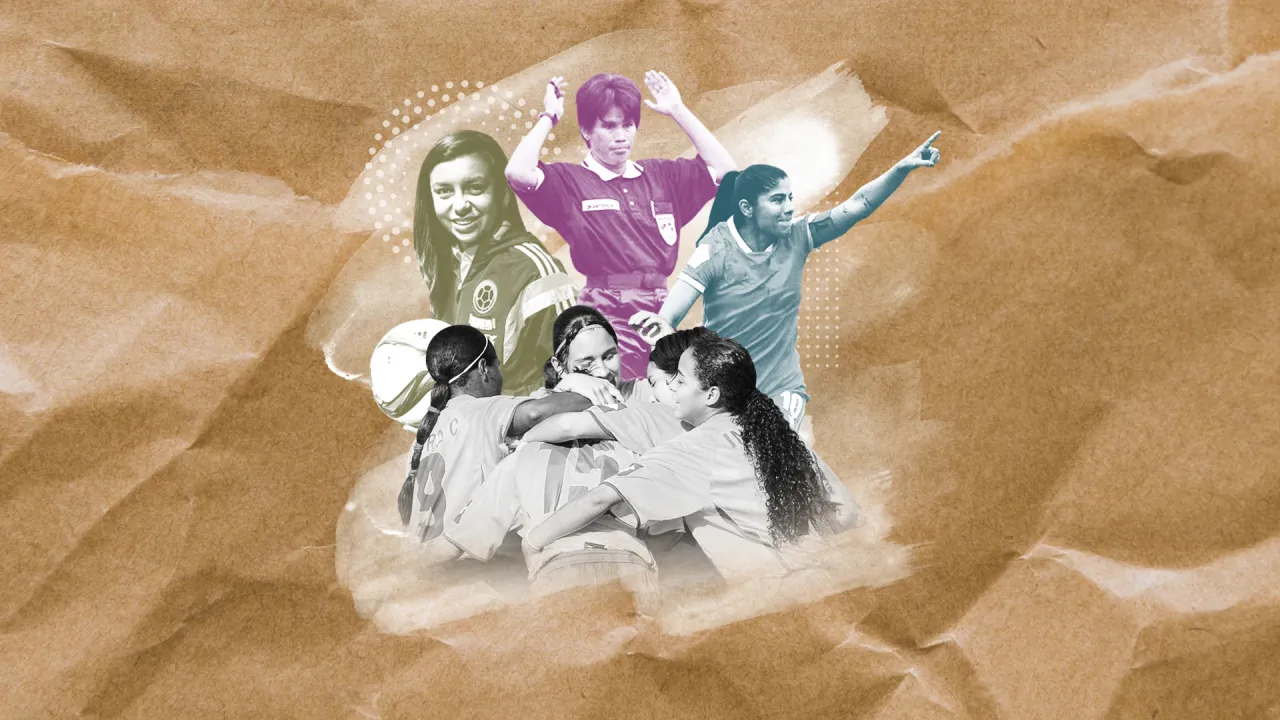 Historia del fútbol femenino en Colombia 