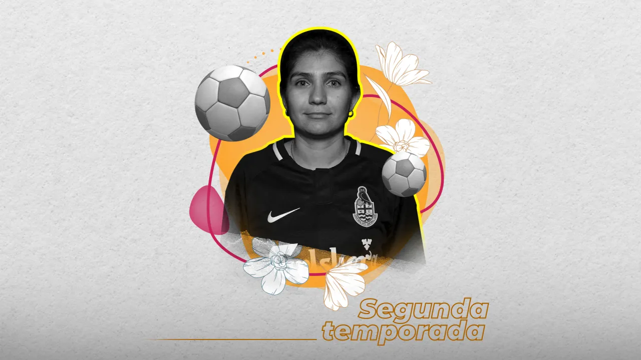 Claudia Cortés, peregrina del fútbol