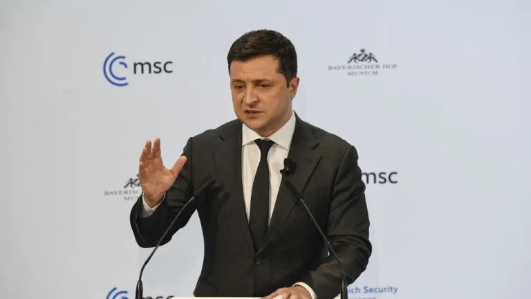 El presidente ucraniano, Volodomir Zelenski