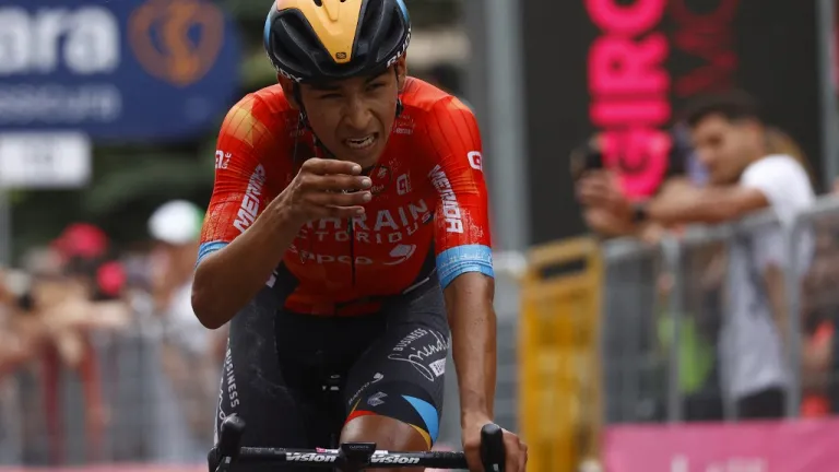 Giro de Italia: Santiago Buitrago fue segundo en la etapa 15