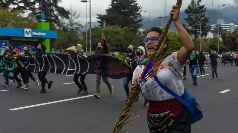 Protestas en Ecuador: Policía detuvo al líder de las movilizaciones
