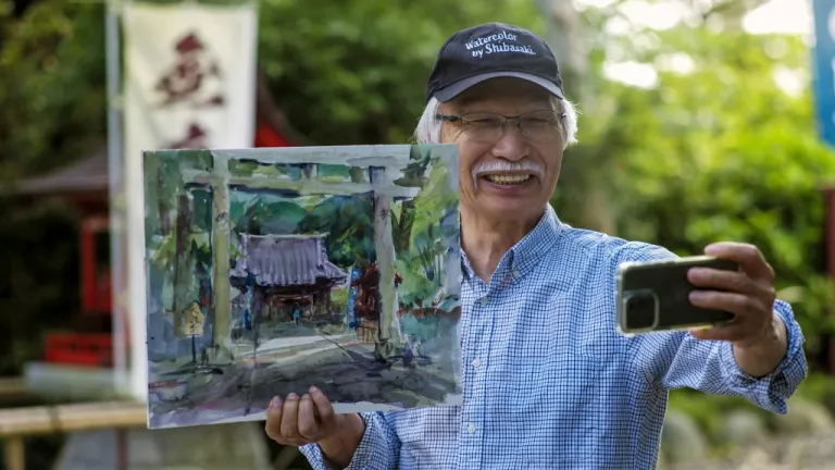 Harumichi Shibasaki, artista japonés