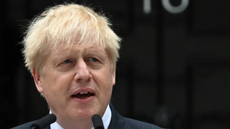 Primer ministro británico Boris Johnson