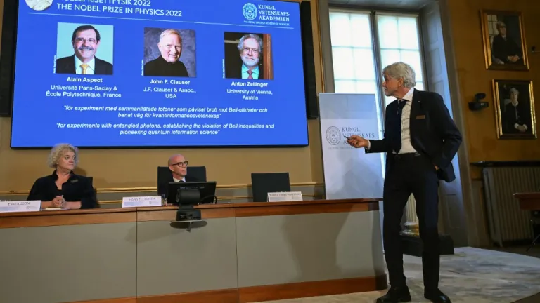 Premio Nobel de Física 2022 | Pioneros de la mecánica cuántica 