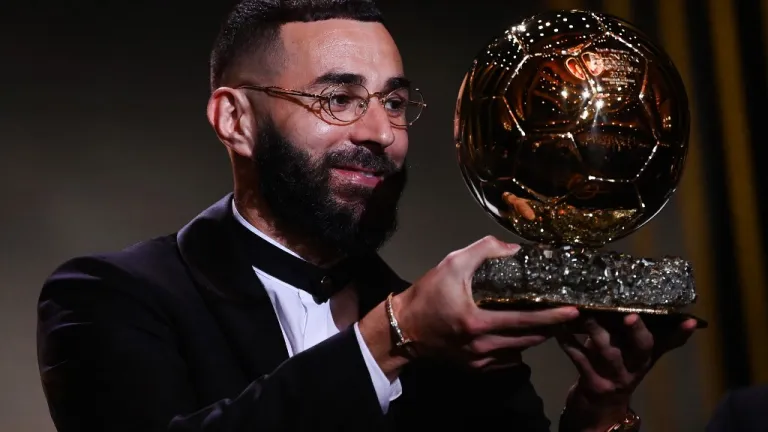 Karim Benzema gana el Balón de Oro