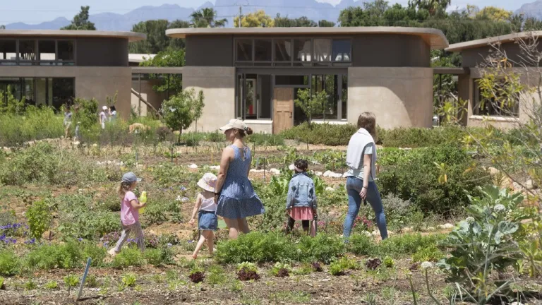 Escuela 100% verde en Sudáfrica